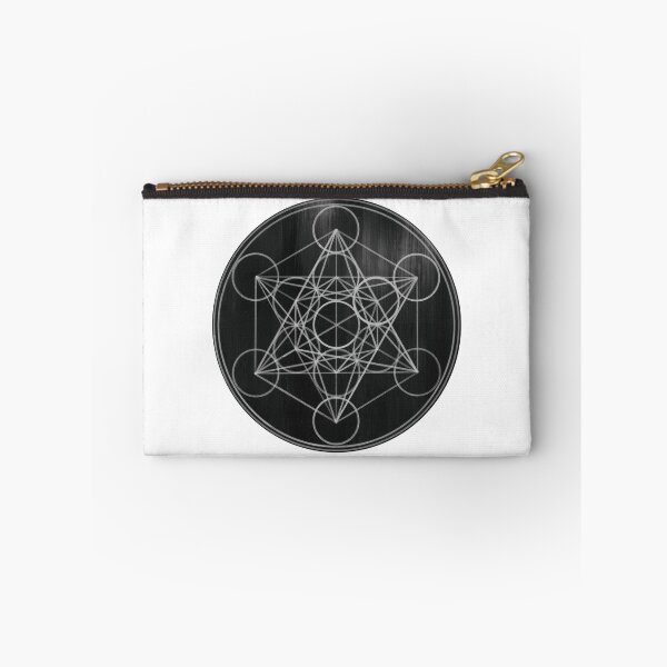 Item preview, METATRON CUBE silver, original Mandala painting designed and sold by berengere gazielly.