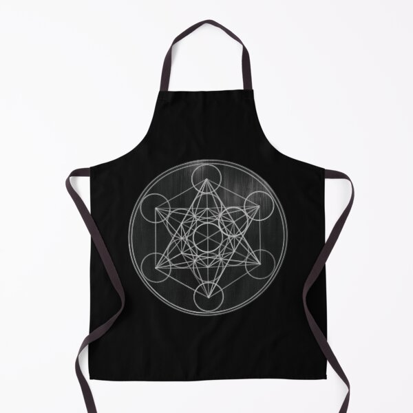 Item preview, METATRON CUBE silver, original Mandala painting designed and sold by berengere gazielly.