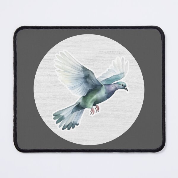 Item preview, Pigeon Watercolor Drawing designed and sold by LivingColorful.