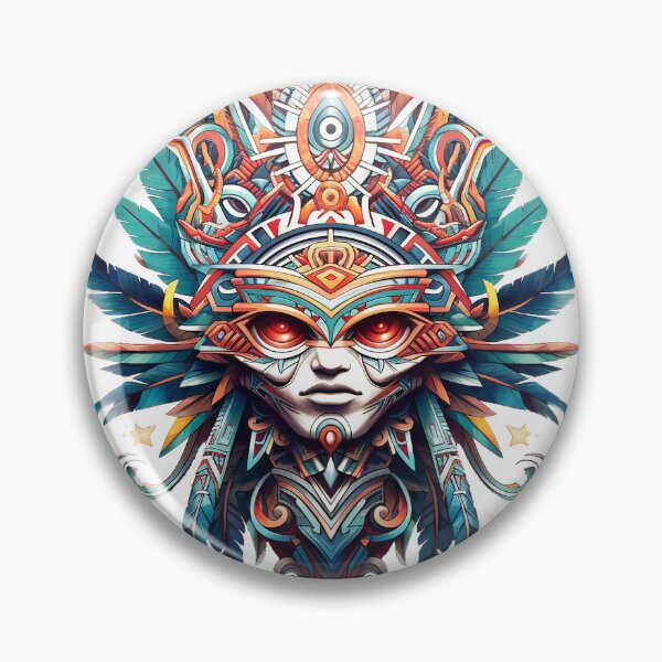 Artikelvorschau, Aztec Designs entworfen und verkauft von Lucy Goosy Art.