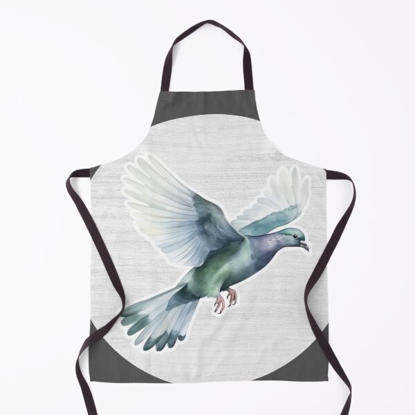 Item preview, Pigeon Watercolor Drawing designed and sold by LivingColorful.
