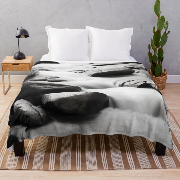 Item preview, Monochromatic Nature: Abstract Stream Serenity designed and sold by ShadeScapeArt.