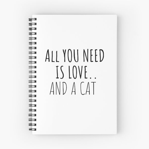Item preview, All You Need is Love and a Cat designed and sold by Seoul  Mates.