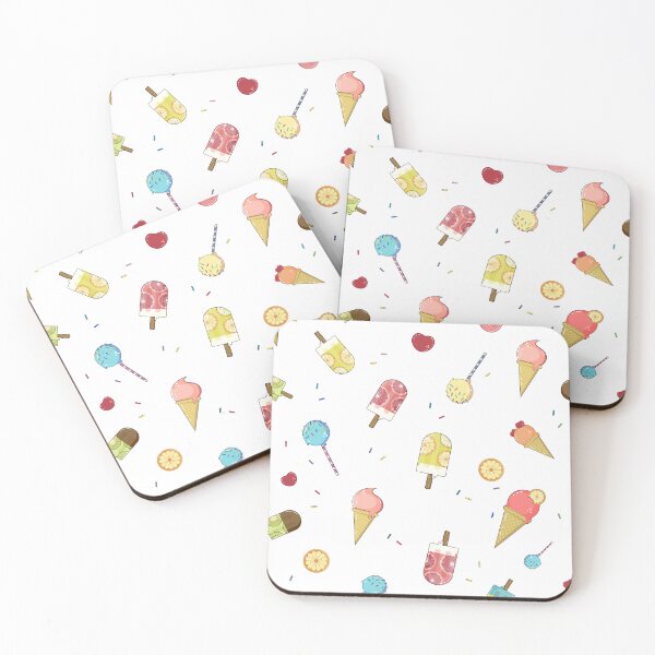 Item preview, Sweets and ice cream - digital illustration - seamless pattern designed and sold by artelleDesign.