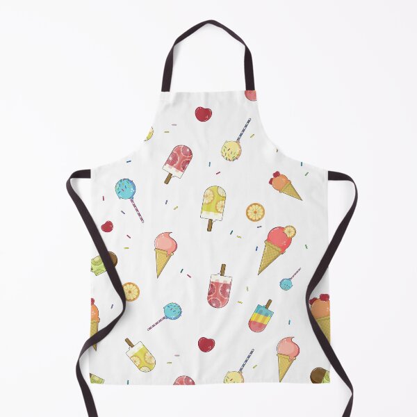 Item preview, Sweets and ice cream - digital illustration - seamless pattern designed and sold by artelleDesign.
