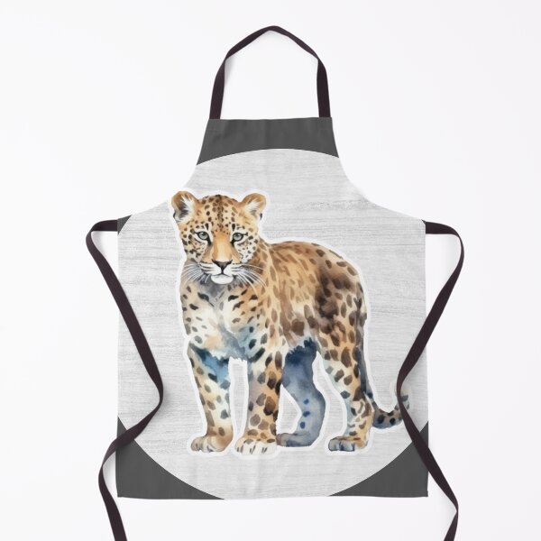Item preview, Cheetah Watercolor Drawing designed and sold by LivingColorful.