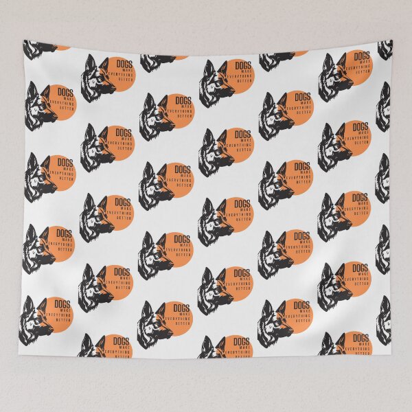 Item preview, Dogs make everything better. designed and sold by heartfeltarts93.