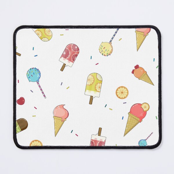 Item preview, Sweets and ice cream - digital illustration - seamless pattern designed and sold by artelleDesign.