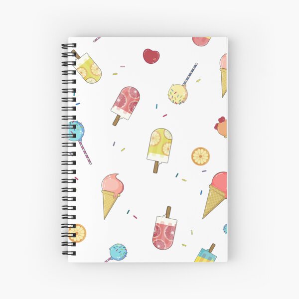 Item preview, Sweets and ice cream - digital illustration - seamless pattern designed and sold by artelleDesign.