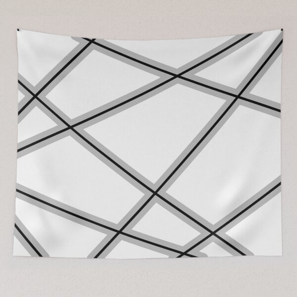 Item preview, Abstract geometric pattern - gray designed and sold by K.S ART.