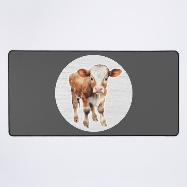 Item preview, Cow Watercolor Drawing designed and sold by LivingColorful.