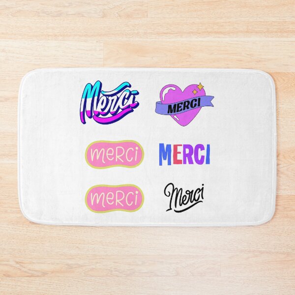 Item preview, Say thank you in French in cute ways designed and sold by huape.