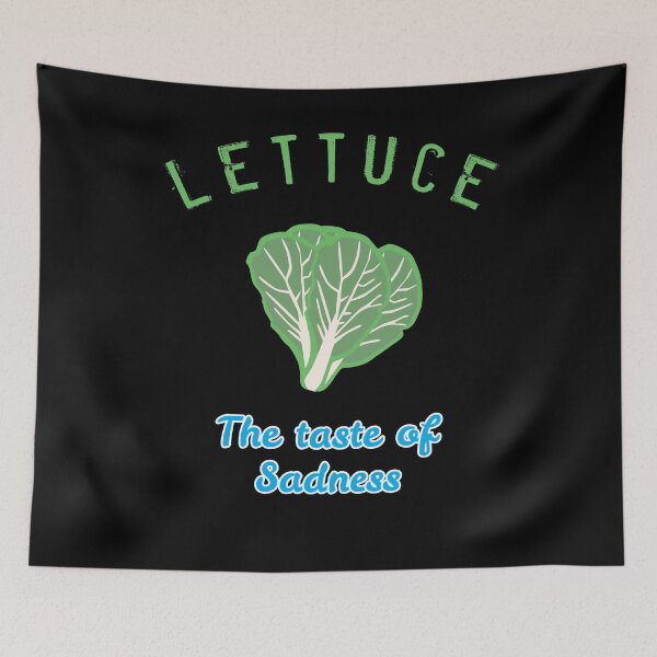 Item preview, Lettuce The Taste Of Sadness designed and sold by Kieran Abbott.