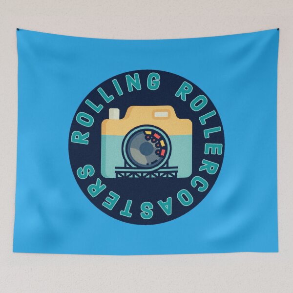 Item preview, Vintage style Rolling Rollercoasters Logo designed and sold by RollingRC.