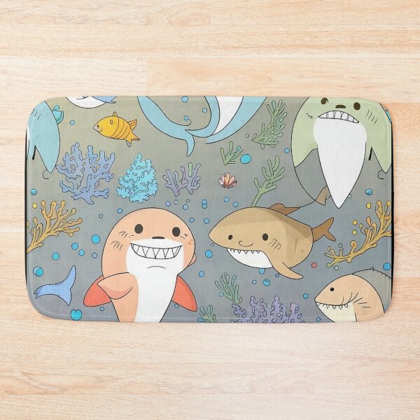 Item preview, Great Watercolour Lemon Surfacing Shark designed and sold by DunuStore.