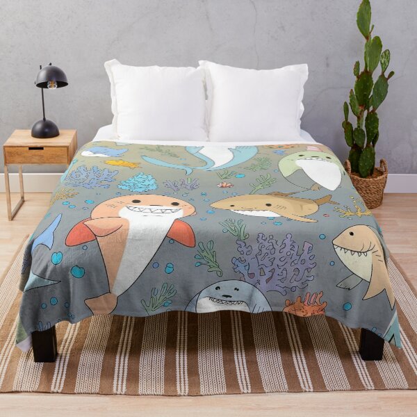 Item preview, Great Watercolour Lemon Surfacing Shark designed and sold by DunuStore.
