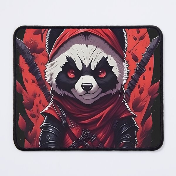 Item preview, Red Hooded Panda Warrior designed and sold by Casanova7000.