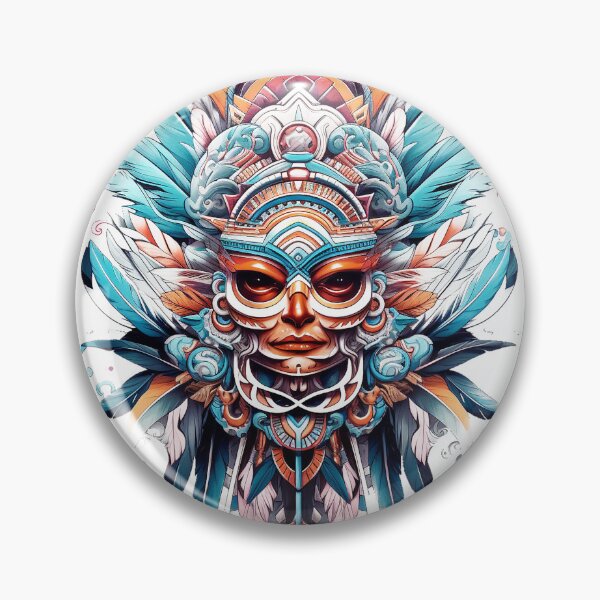 Artikelvorschau, Aztec Designs entworfen und verkauft von Lucy Goosy Art.