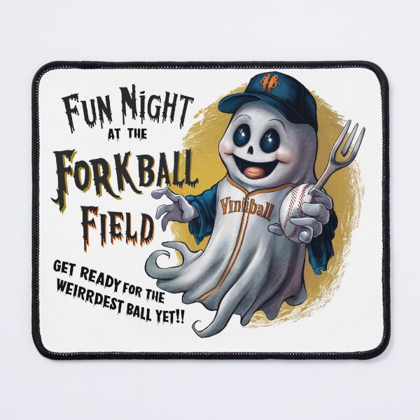 Item preview, funny ghosts - weird matches on the forkball field designed and sold by ClassicInkPress.