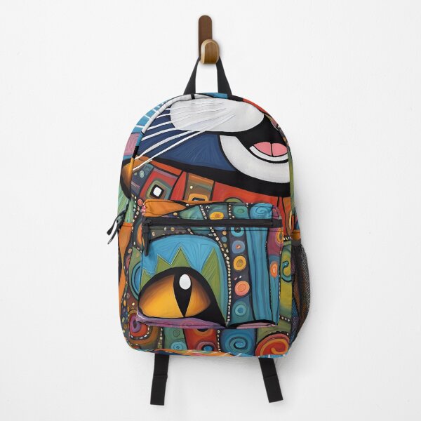 Item preview, Folk Art Cat designed and sold by Colin Bentham.