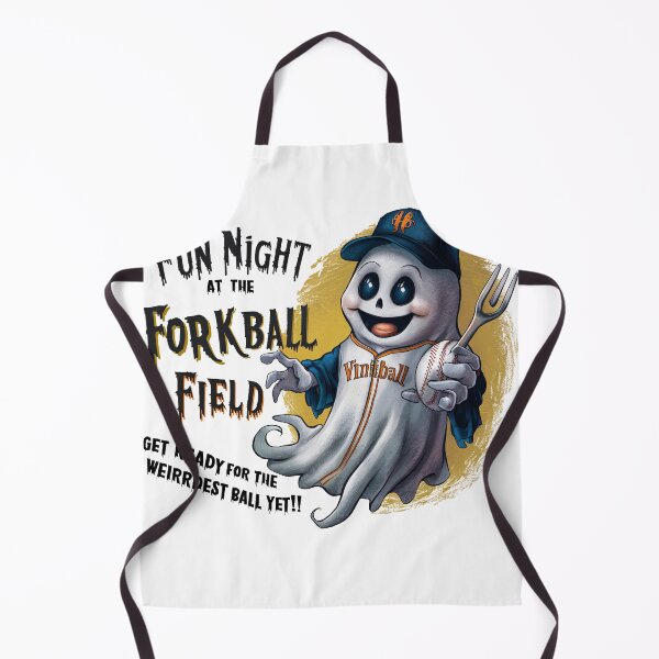 Item preview, funny ghosts - weird matches on the forkball field designed and sold by ClassicInkPress.