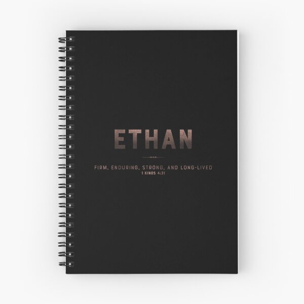 Item preview, Ethan | 1 Kings 4 31 | Firm Enduring Strong and Long-lived | Christian Name with Biblical Meaning | Christian Name Collection designed and sold by Blessed Be Your Name.
