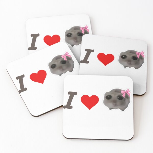 Item preview, Coquette sad hamster  designed and sold by EleganceCorner1.