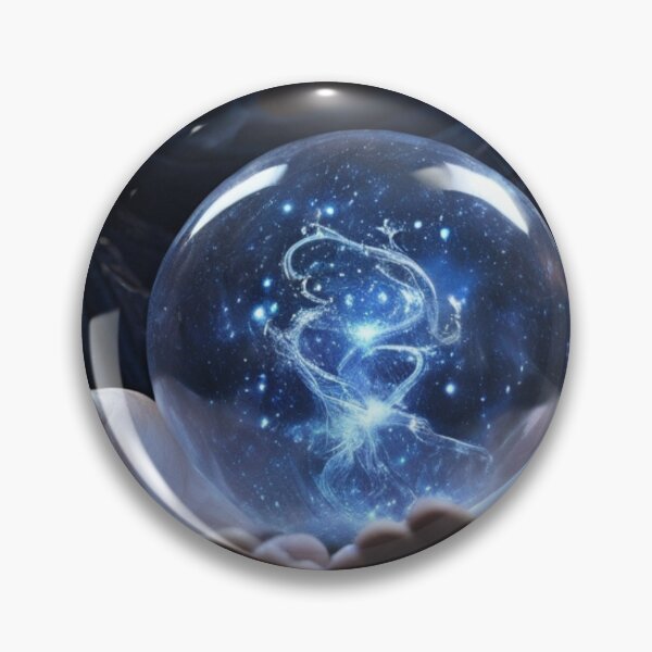 Item preview, The witch with the crystal ball designed and sold by TrendyTextiles.