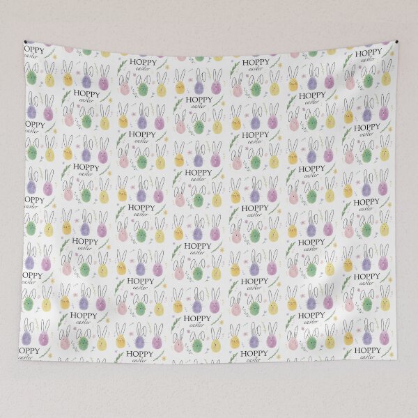 Item preview, Hoppy Easter bunnies stickerpack designed and sold by Wolshebnaja.