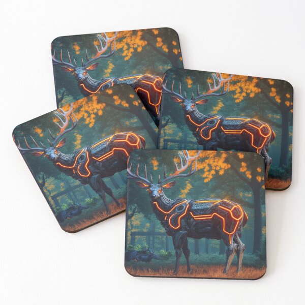 Item preview, Cyberpunk Fantastic Deer designed and sold by Hinata Lexy Lin.