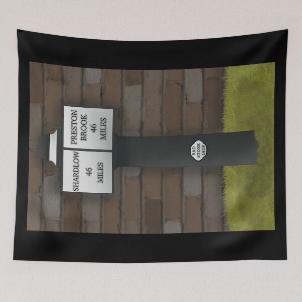 Item preview, Trent And Mersey Canal Halfway Milestone Marker designed and sold by MadeByGeeClowes.