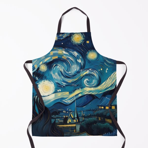 Item preview, Vincent Van Gogh Starry Night Pattern designed and sold by TheArtOfPat.
