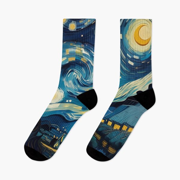 Item preview, Vincent Van Gogh Starry Night Pattern designed and sold by TheArtOfPat.