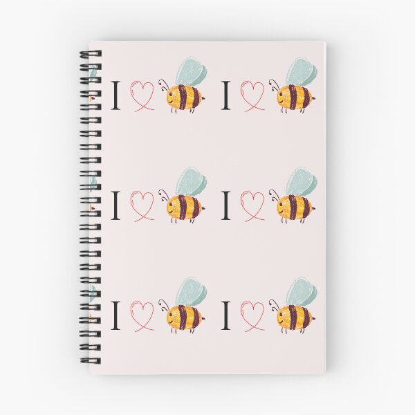 Item preview, I love bee, Happy bee drawing, Love bee designed and sold by MiaArtLovers.