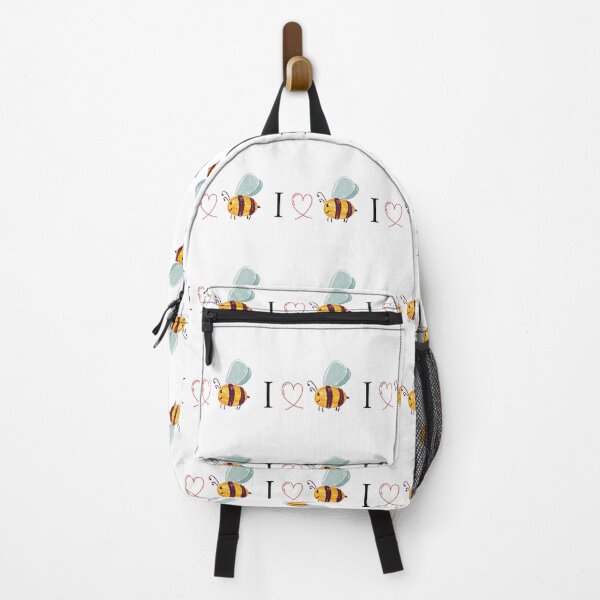 Item preview, I love bee, Happy bee drawing, Love bee designed and sold by MiaArtLovers.