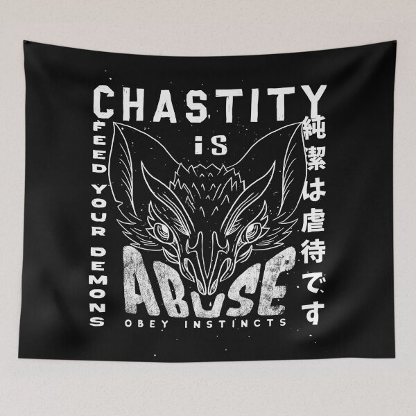 Item preview, Chastity Is Abuse designed and sold by Krobilad.