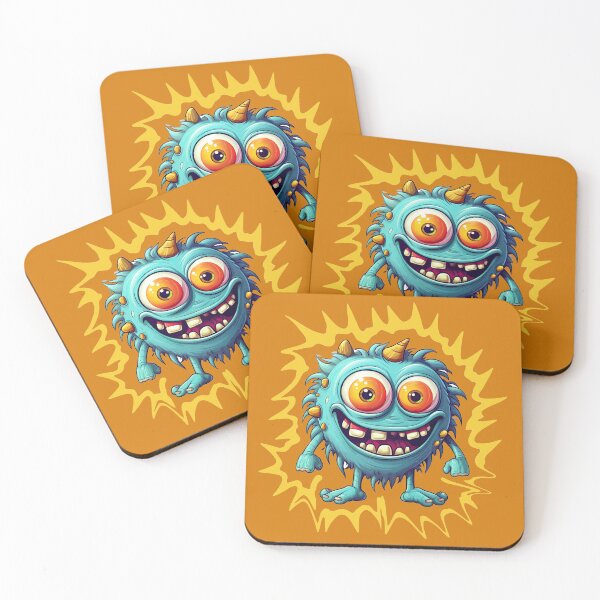 Item preview, cute monster designed and sold by AllYouNeed777.