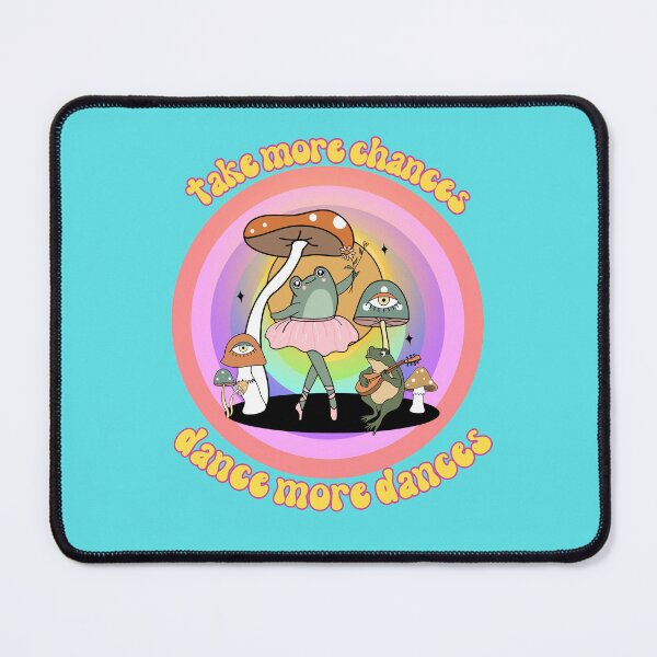 Item preview, Take More Chances Dance More Dances, Dancing Frogs, Frog Lover, Cottagecore Froggy Classic T-Shirt designed and sold by ButtonBonanza.