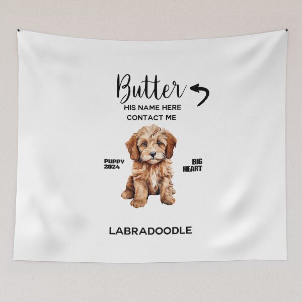 Item preview, Labradoodle Puppy Is Name HERE contact me designed and sold by DavidBriot.