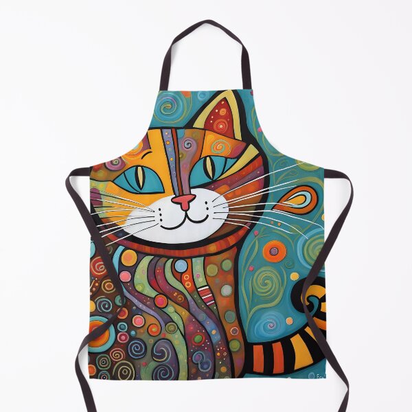Item preview, Folk Art Cat designed and sold by Colin Bentham.