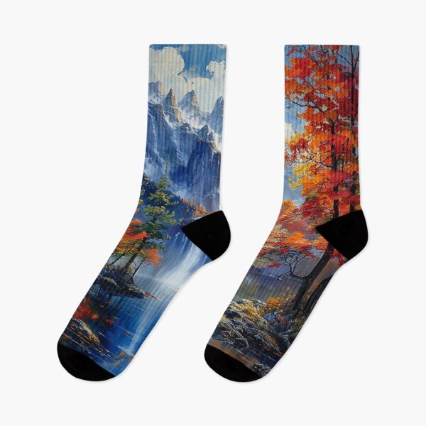 Item preview, Autumn Mountain designed and sold by Dawn van Doorn.