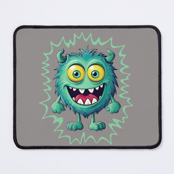 Item preview, Cute smile monster green designed and sold by AllYouNeed777.