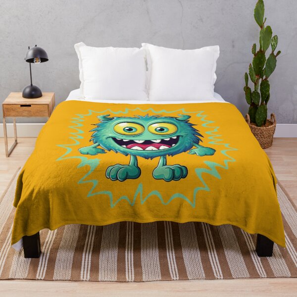 Item preview, Cute smile monster green designed and sold by AllYouNeed777.