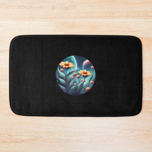 Item preview, Honeyed Blooms: Otherworldly Floral Delight in Cosmic Landscape designed and sold by Chelevisuals.