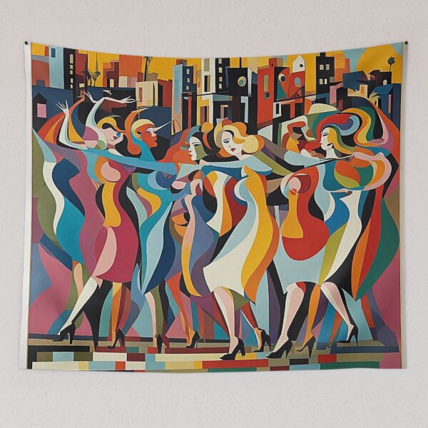 Item preview, The Street Dance  designed and sold by Owl-o-the-wisp.