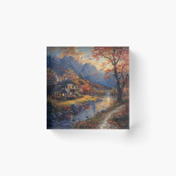 Item preview, Autumn Stream 1  designed and sold by Dawn van Doorn.