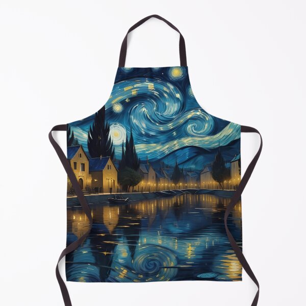 Artikelvorschau, Vincent Van Gogh Starry Night Pattern entworfen und verkauft von TheArtOfPat.