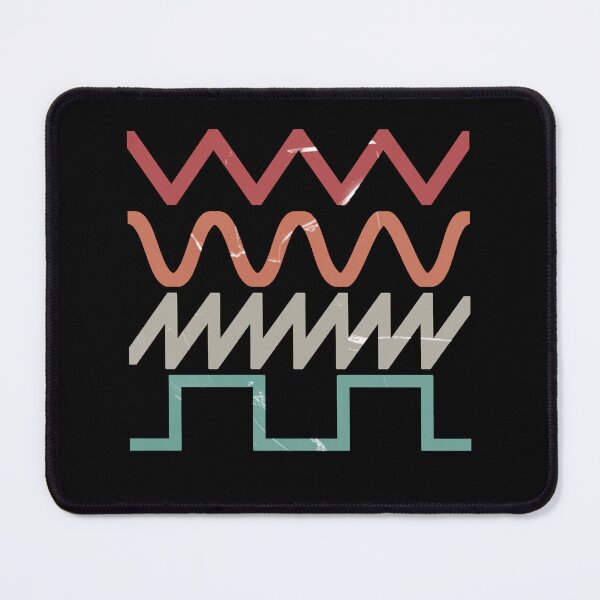Item preview, SYNTHESIZER WAVEFORMS #7 FATWAVES COLOR designed and sold by RICK-TURNER.