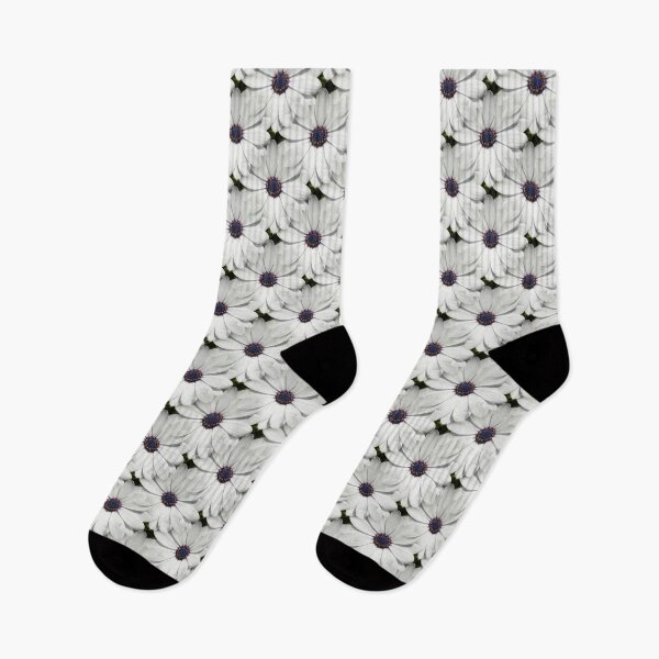 Item preview, Beautiful Blossoming White Osteospermum Polka Dot Pattern designed and sold by taiche.