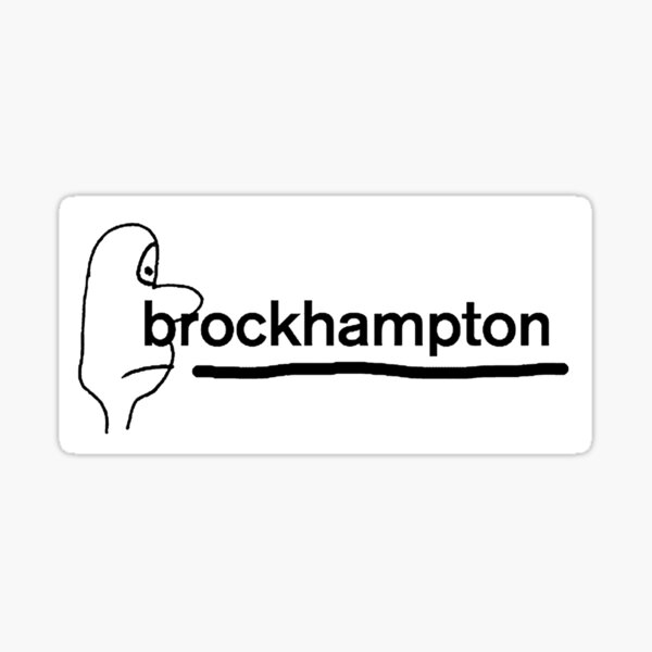 BROCKHAMPTON Logo Sticker